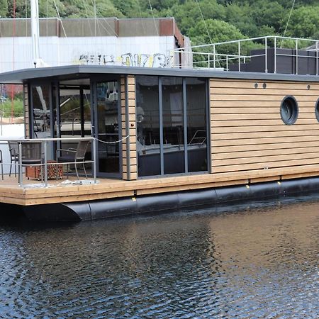 Hotel Houseboat Leni Flensburgo Esterno foto