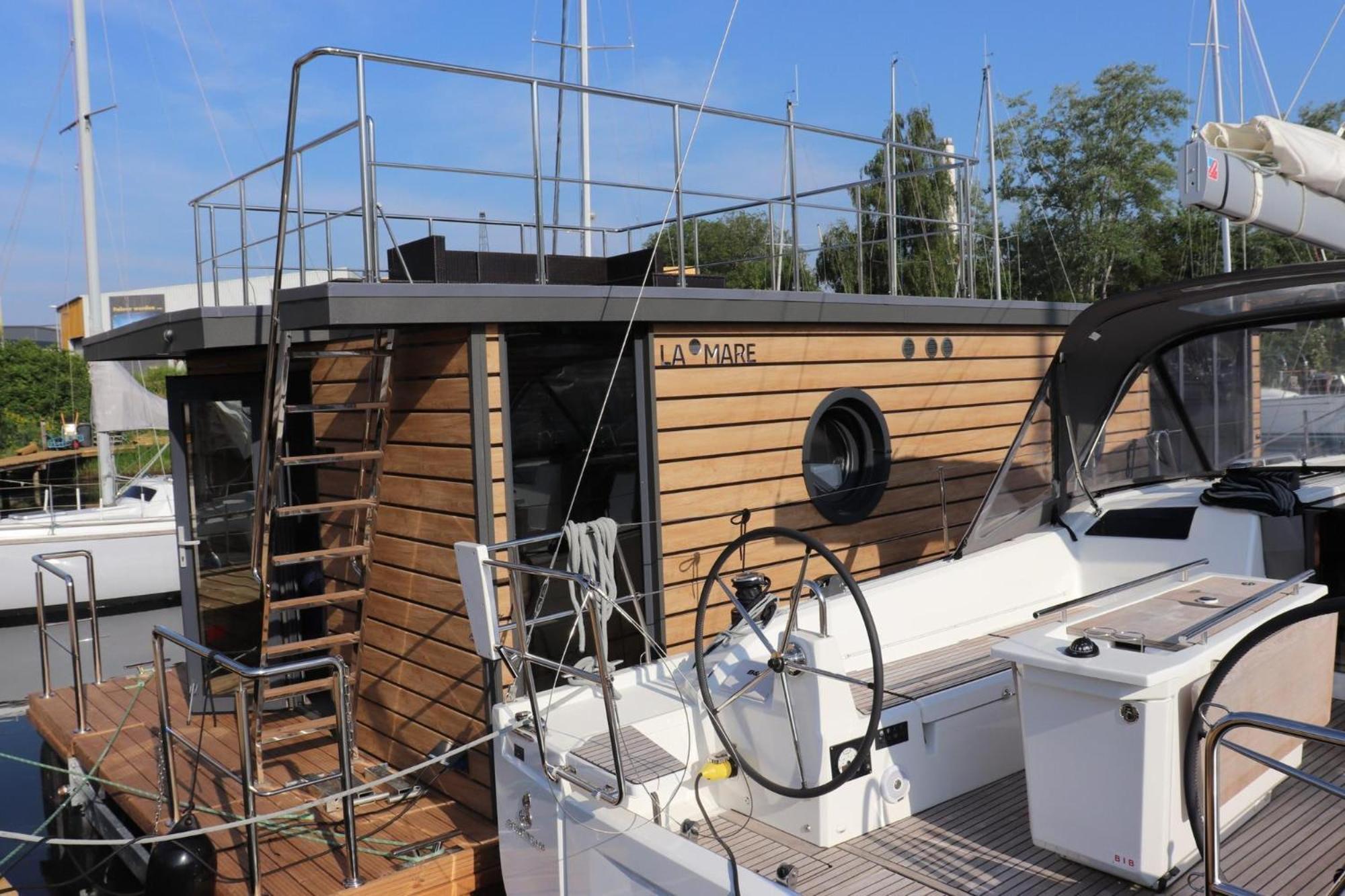 Hotel Houseboat Leni Flensburgo Esterno foto