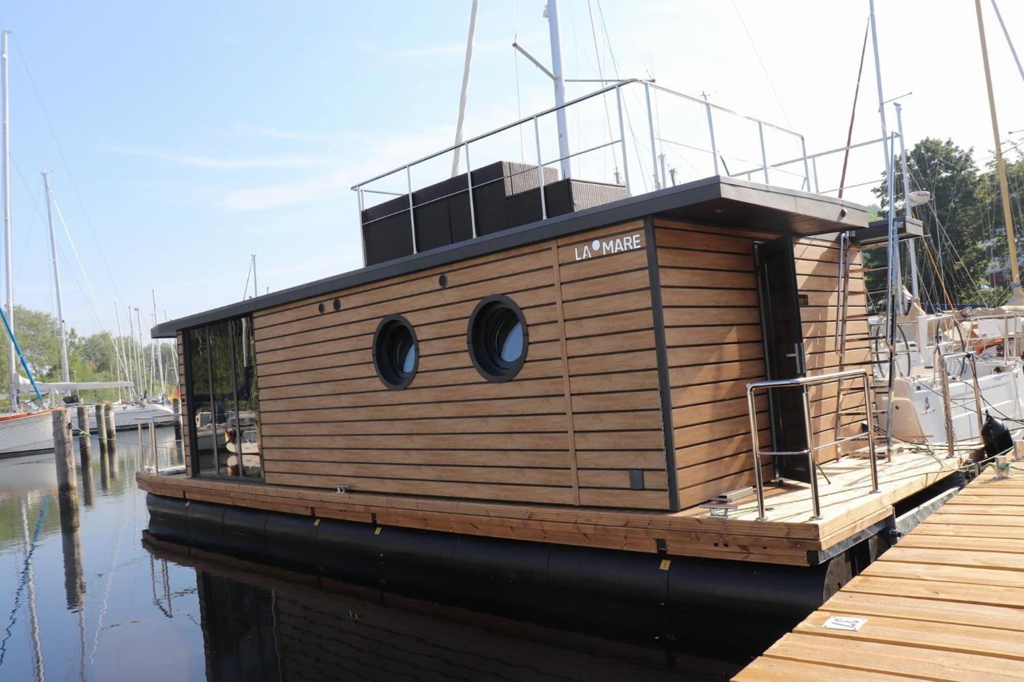 Hotel Houseboat Leni Flensburgo Esterno foto