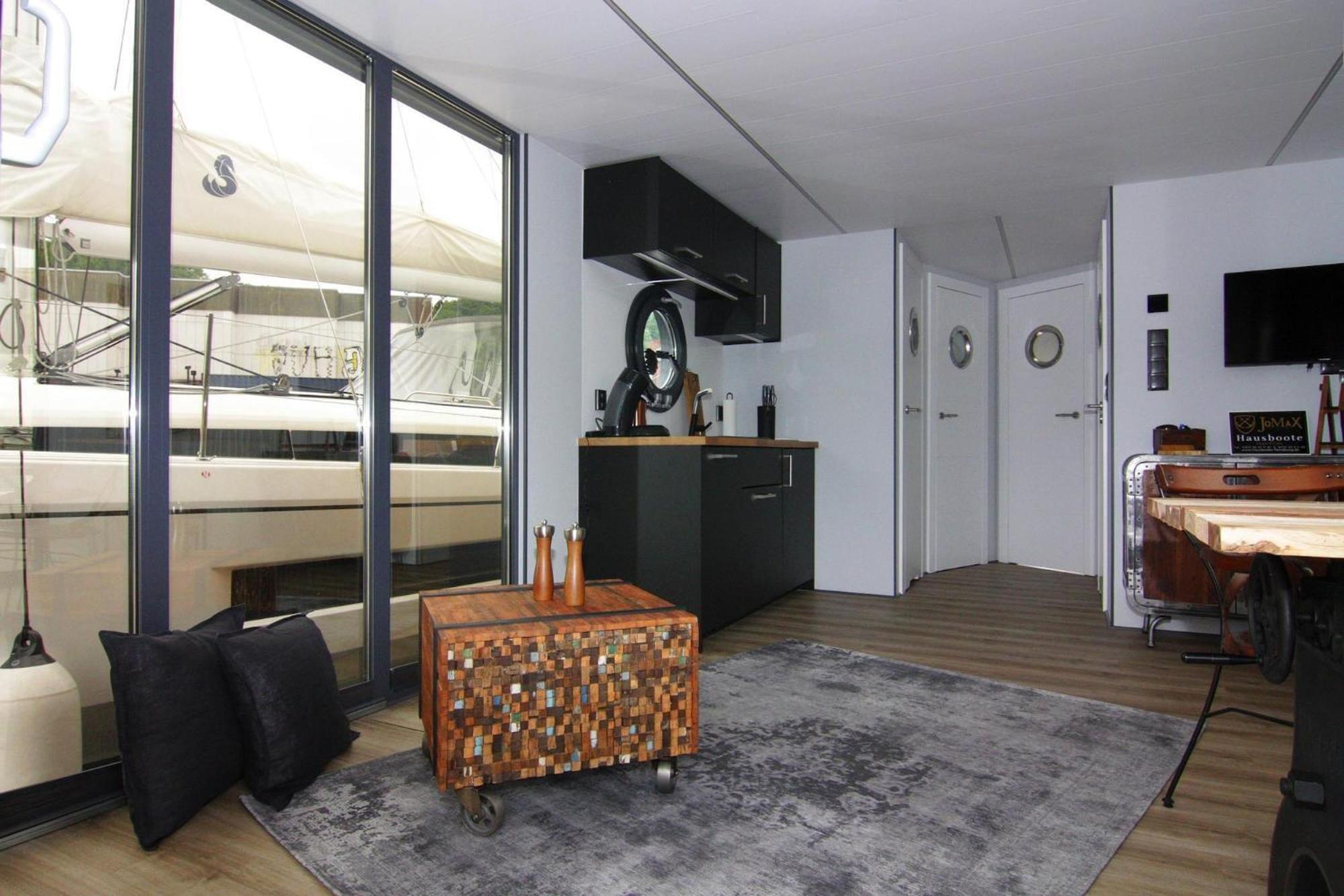 Hotel Houseboat Leni Flensburgo Esterno foto