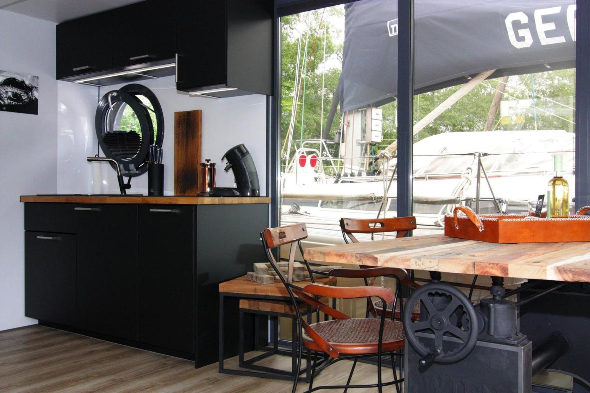 Hotel Houseboat Leni Flensburgo Esterno foto