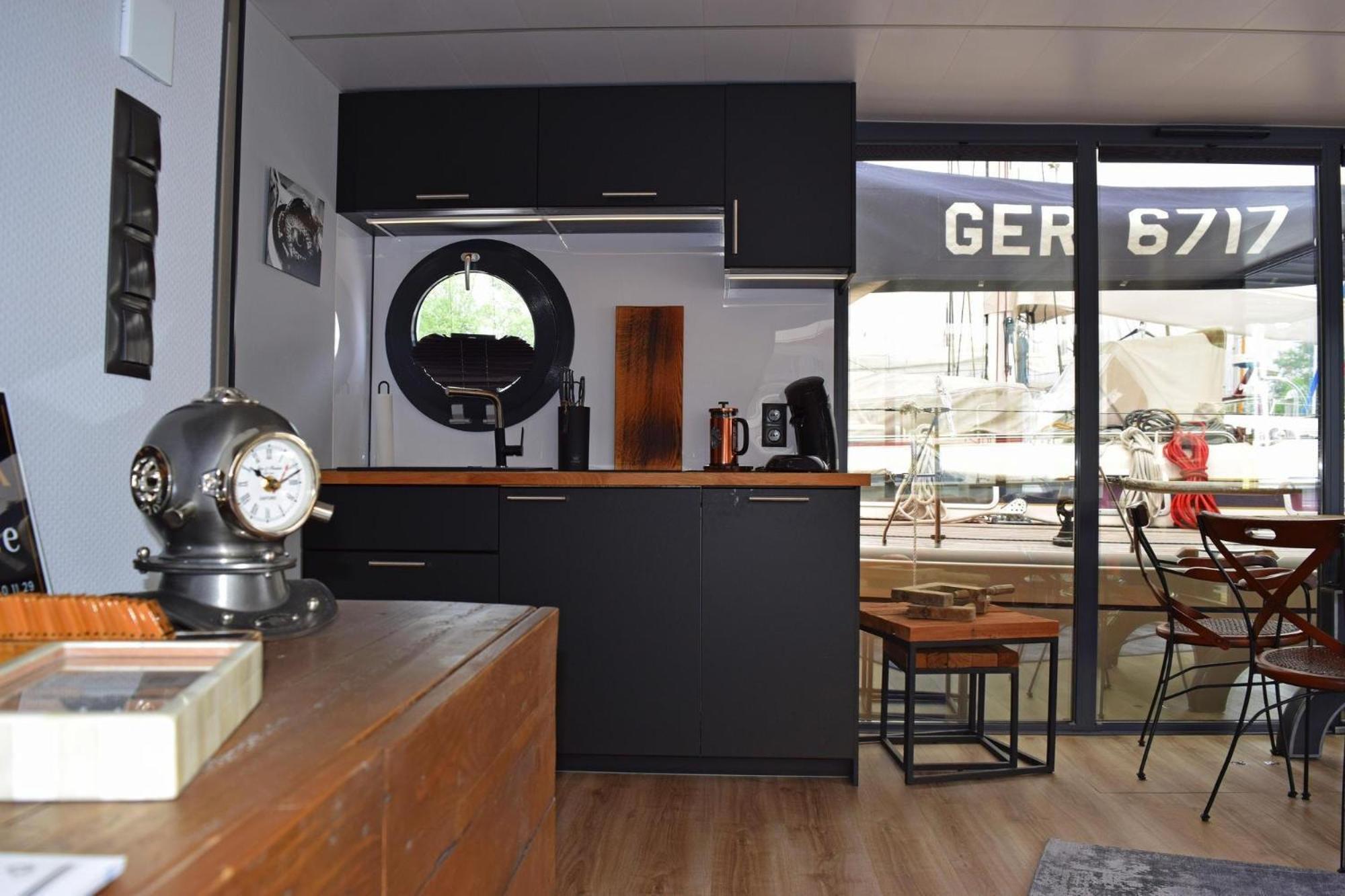 Hotel Houseboat Leni Flensburgo Esterno foto