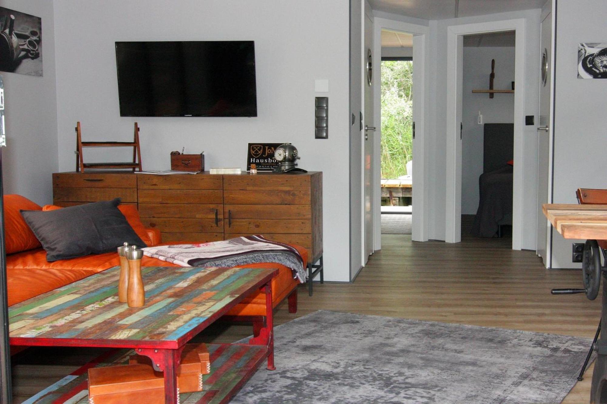 Hotel Houseboat Leni Flensburgo Esterno foto